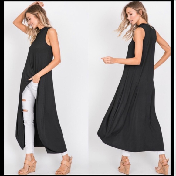 Tops - New so cute High lo tank